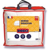 DODO - Edredón templado 350 g/m² - SENSO DOUCEUR - 200 x 200 cm - Blanco