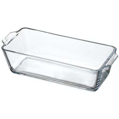 Chef Traiteur Ovenschaal van borosilicaat glas - rechthoek - 0.8 Liter - 23 x 10 x 6 cm
