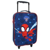 Vadobag Spider-Man Boundless reiskoffer/trolley - blauw - 42 x 32 x 11 cm - voor kinderen