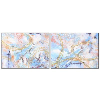 Canvas DKD Home Decor polyestyreen Canvas 122 x 4,5 x 92 cm