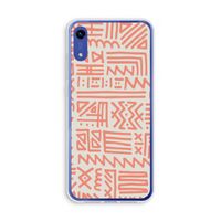 Marrakech Pink: Honor Play 8A Transparant Hoesje Marrakech Pink: Honor Play 8A Transparant Hoesje