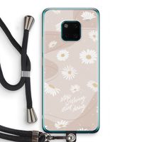 Daydreaming becomes reality: Huawei Mate 20 Pro Transparant Hoesje met koord