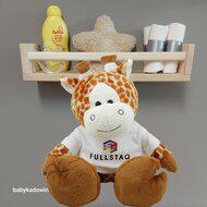 Knuffel Giraf Baby Cadeau met logo