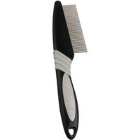 Groo'me Kam Fijn 5 x 2 x 19 cm Flamingo Zwart - thumbnail