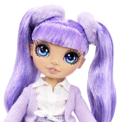 Rainbow High Junior High Fashion Doll - Violet willow