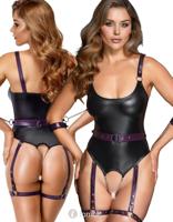 * COTTELLI BONDAGE Jarretel-Body ouvert, CC2644860