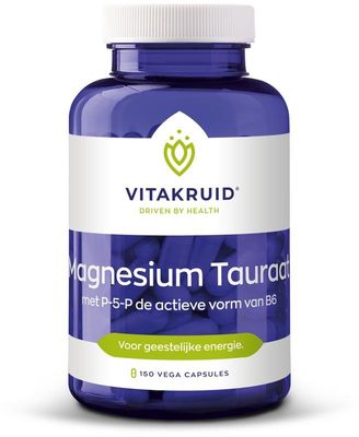Magnesium Tauraat met Vitamine B6 (P-5-P)