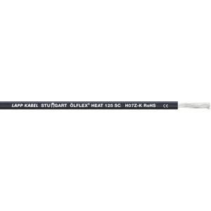 LAPP 1235106 Draad ÖLFLEX® HEAT 125 SC 1 x 1.50 mm² Grijs 100 m