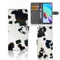 Xiaomi Redmi 10 | Telefoonhoesje | Met pasjeshouder | Koeienvlekken