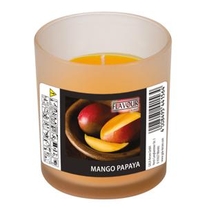 Conpax Candles Geurkaars - in glas - Mango-papaya aroma - 8 branduren - 7 x 8 cm