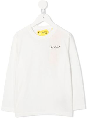 Off-White Kids t-shirt en coton à motif Arrows - Blanc