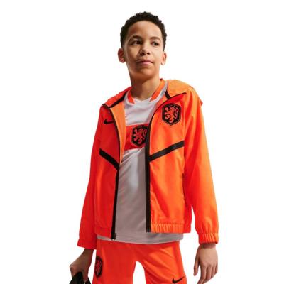 Nike Nederland Anthem Trainingsjack 2026-2028 Kids Feloranje Zwart