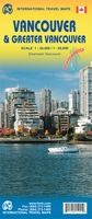 Stadsplattegrond Vancouver & Greater Vancouver | ITMB - thumbnail