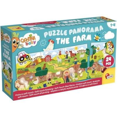 De Boerderij - Panoramische Puzzel - CAROTINA BABY - Ontwikkeling van logica, Fijne motoriek