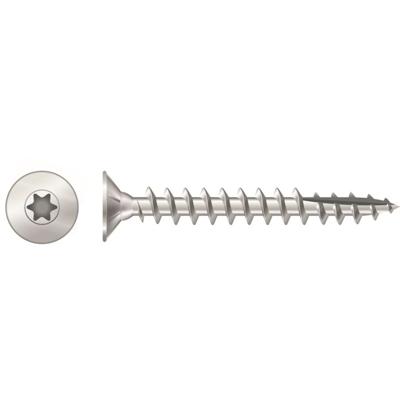 Ivana spaanplaatschroeven - platverzonken kop - 3,5x20 mm - verzinkt - Torx T20
