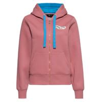 Queen Kerosin Hottie On The Run Zipper Hoodie Rose-M