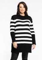 Yoek Pullover | Zwart | Maat 50/52