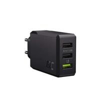 Green Cell CHARGC03 oplader voor mobiele apparatuur Zwart Binnen
