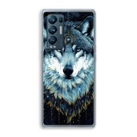 Darkness Wolf: Oppo Find X3 Neo Transparant Hoesje