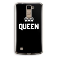 Queen zwart: LG K10 (2016) Transparant Hoesje