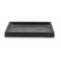 Hammam Tray Vierkant Dark Grey | 30 cm x 30 cm | Zwart | Grijs Hammam Tray Vierkant Dark Grey | 30 cm x 30 cm | Zwart | Grijs
