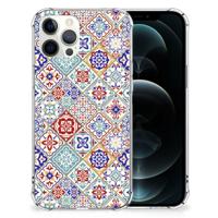 iPhone 12 Pro Max Anti-Shock Hoesje Tiles Color