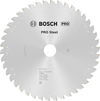 Bosch Accessoires PRO Steel Cirkel gesnoerd Zaagblad | 203 x 2 x 25,4 mm - 2608846860