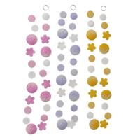 Boltze Home Capiz guirlande bloem l180cm