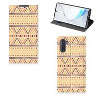 Samsung Galaxy Note 10 | Hoesje met Magneet | Aztec Yellow