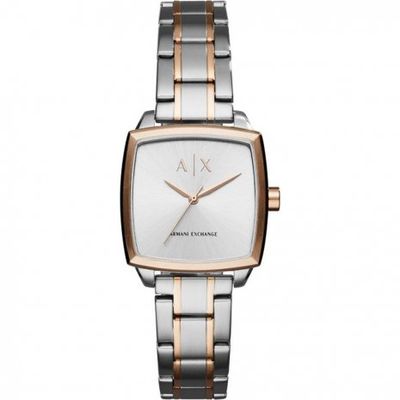 Horlogeband Armani Exchange AX5449 Staal Bi-Color 16mm