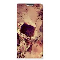 Mobiel BookCase OPPO A54s | A16 | A16s Skullhead