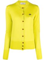 Vivienne Westwood cardigan Bea à broderies Orb - Jaune - thumbnail