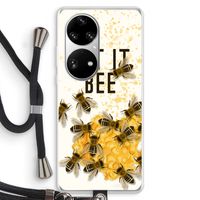 Let it bee: Huawei P50 Pro Transparant Hoesje met koord