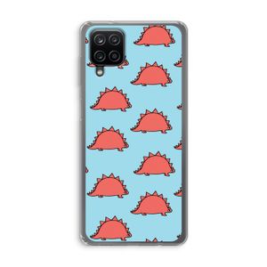 Dinosawrr: Samsung Galaxy A12 Transparant Hoesje