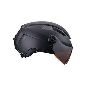 BBB helm Indra faceshield smoke mirror lens mat zwart M