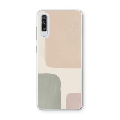 Geo #7: Samsung Galaxy A70 Transparant Hoesje
