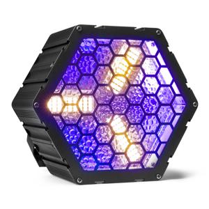 Retourdeal - BeamZ RB90 Retro Blinder met 3x 30W RGB/WW LED's