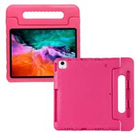 Lunso iPad Air 13 inch (2024/2025) - EVA Schokbestendige Kinderhoes met handvat - Roze