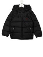 Ralph Lauren Kids doudoune à fermeture zippée - Noir - thumbnail