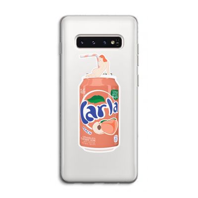 S(peach)less: Samsung Galaxy S10 4G Transparant Hoesje
