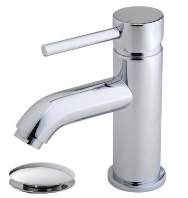 Wiesbaden Cadans wastafelmengkraan laag+clickwaste chroom