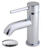 Wiesbaden Cadans wastafelmengkraan laag+clickwaste chroom