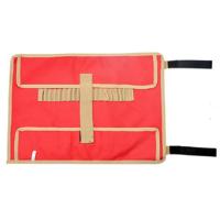 Outdoor Kampnagel opbergtas draagbare eenvoudige draagbare Tool Kit tent nagel opbergtas (rood)
