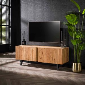 LifestyleFurn TV-meubel Matrice Acaciahout, 135cm - Massief acacia naturel