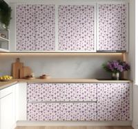 Bloemenprints ontwerp keuken muursticker