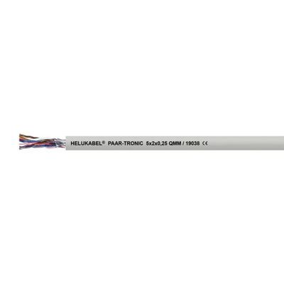 HELU 19074-100 Datakabel 4 x 2 x 0.5 mm² Grijs 100 m