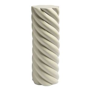 &k amsterdam Pillar Marshmallow Bijzettafel H 70 cm - Grijs