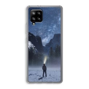 Wanderlust: Samsung Galaxy A42 5G Transparant Hoesje