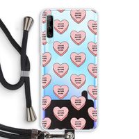 Chicks before dicks: Huawei P Smart Pro Transparant Hoesje met koord