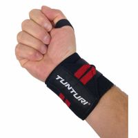 Tunturi 14TUSCF037 polsband Zwart, Rood Sport wristband - thumbnail